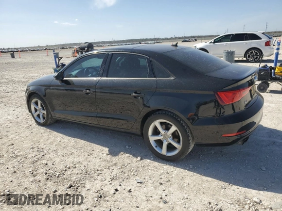 2015 Audi A3 1.8T Premium with VIN WAUACGFF8F1065842, listed as a Copart auction lot 48199855 with 91,401 mi miles and Salvage Title. Bid and sale history available at carsss.com. Image 2.
