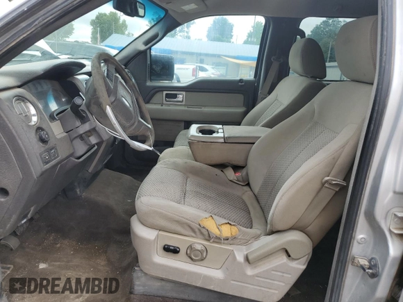 2010 Ford F-150 XL with VIN 1FTFW1EV2AKB47400, listed as a Copart auction lot 59687575 with 247,534 mi miles and Salvage title. Bid and sale history available at DreamBid. Image 7.
