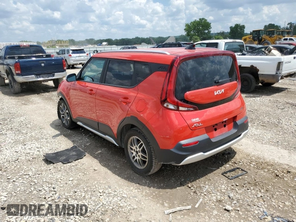 2022 Kia Soul X-Line with VIN KNDJ23AU9N7173094, listed as a Copart auction lot 59462444 with 235,054 mi miles and Salvage Title. Bid and sale history available at DreamBid. Image 2.