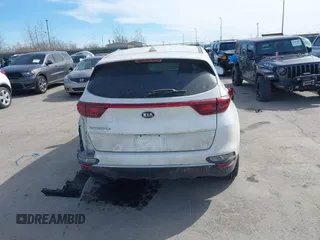 2020 Kia Sportage LX with VIN KNDPMCAC2L7776669, listed as a IAAI auction lot 41810620 with 186,599 mi miles and . Bid and sale history available at carsss.com. Image 15.