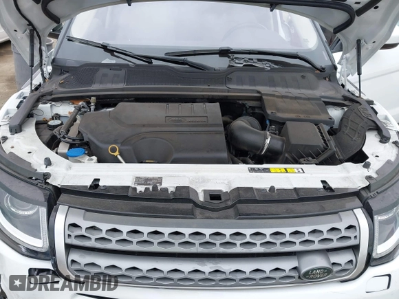 2019 Land Rover Range Rover Evoque SE with VIN SALVP2RXXKH348530, listed as a IAAI auction lot 41078886 with 42,042 mi miles. Bid and sale history available at carsss.com. Image 10.