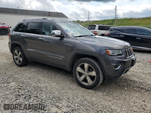 2014 Jeep Grand Cherokee Limited with VIN 1C4RJFBG9EC266575, listed as a Copart auction lot 65406195 with 129,833 mi miles and Clean title. Bid and sale history available at DreamBid. Image 4.
