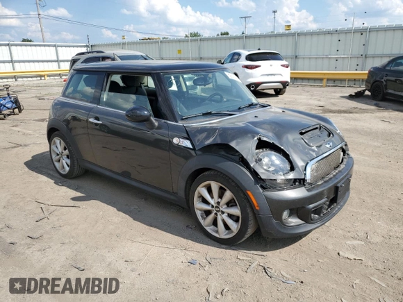 2012 MINI Hardtop S with VIN WMWSV3C53CTY25517, listed as a Copart auction lot 62315535 with 50,680 mi miles and Salvage title. Bid and sale history available at DreamBid. Image 4.