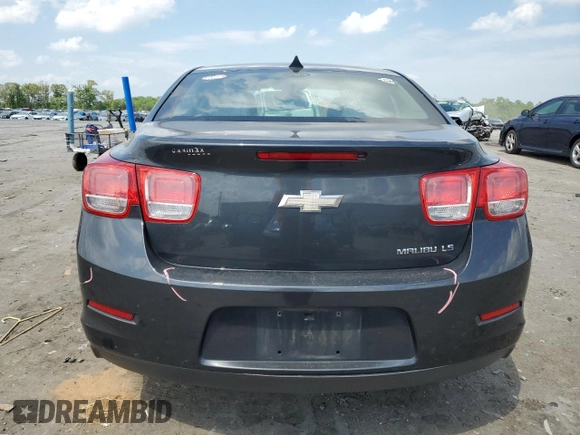 2014 Chevrolet Malibu LS with VIN 1G11B5SL4EF158096, listed as a Copart auction lot 55339385 with 176,201 mi miles and Salvage Title. Bid and sale history available at DreamBid. Image 6.