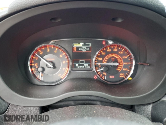 2016 Subaru WRX Limited with VIN JF1VA1L69G9820310, listed as a Copart auction lot 88499545 with 101,411 mi miles and Salvage Title. Bid and sale history available at carsss.com. Image 9.