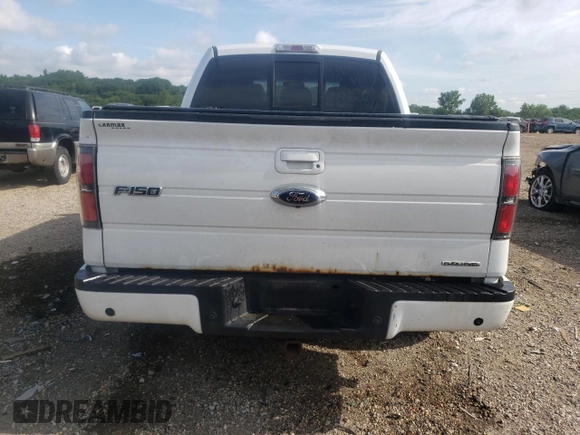 2011 Ford F-150 XL with VIN 1FTFW1EF9BFD26410, listed as a Copart auction lot 62539545 with 154,925 mi miles and Salvage title. Bid and sale history available at DreamBid. Image 6.