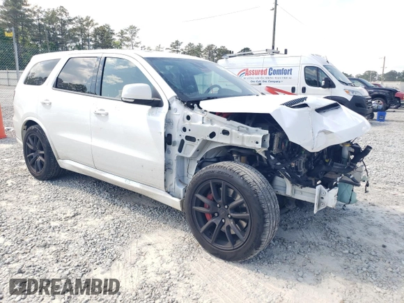 2018 Dodge Durango SRT with VIN 1C4SDJGJ9JC232355, listed as a Copart auction lot 54724685 with 90,462 mi miles and Salvage title. Bid and sale history available at DreamBid. Image 4.