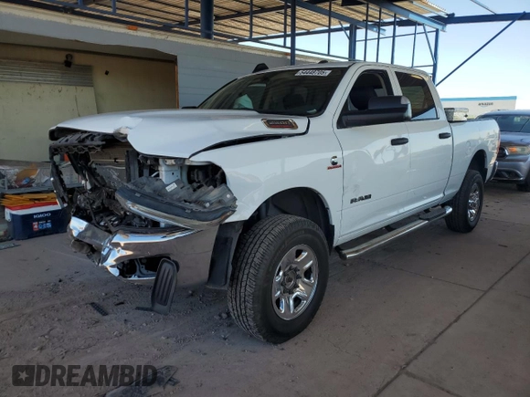 2020 Ram 2500 Tradesman with VIN 3C6UR5CL7LG172687, listed as a Copart auction lot 54448705 with 120,021 mi miles and Salvage title. Bid and sale history available at DreamBid. Image 1.