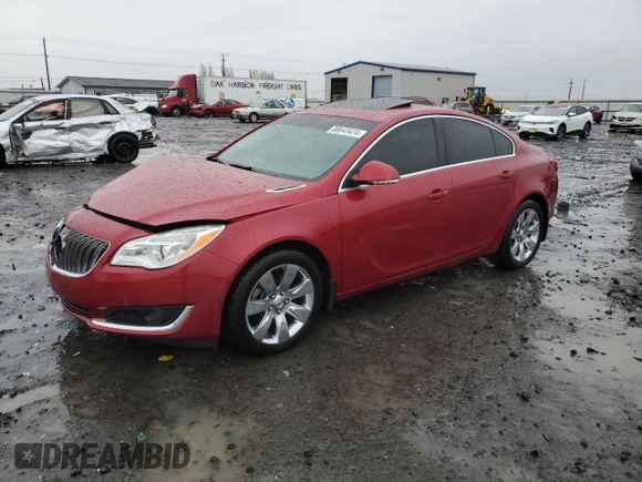 2015 Buick Regal с VIN 2G4GL5EX3F9279852, выставлен на аукционе Copart как лот 86643424 с пробегом 55 797 миль миль и Списание • Salvage title. История ставок и продаж доступна на DreamBid. Изображение 1.