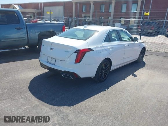 2021 Cadillac CT4 Luxury with VIN 1G6DA5RK1M0132841, listed as a IAAI auction lot 41996364 with 46,097 mi miles and . Bid and sale history available at DreamBid. Image 4.
