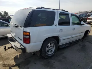 2001 Chevrolet Tahoe LT with VIN 1GNEK13T11J308275, listed as a Copart auction lot 48023235 with 81,516 mi miles and Salvage Title. Bid and sale history available at carsss.com. Image 3.