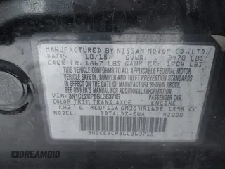 2016 Nissan Note S Plus with VIN 3N1CE2CP8GL363715, listed as a IAAI auction lot 41618841 with 126,583 mi miles and . Bid and sale history available at DreamBid. Image 9.
