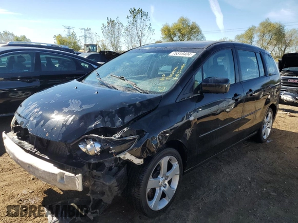 2006 Mazda 5 Sport with VIN JM1CR293460122882, listed as a Copart auction lot 76316404 with 172,163 mi miles and Salvage Title. Bid and sale history available at DreamBid. Image 1.