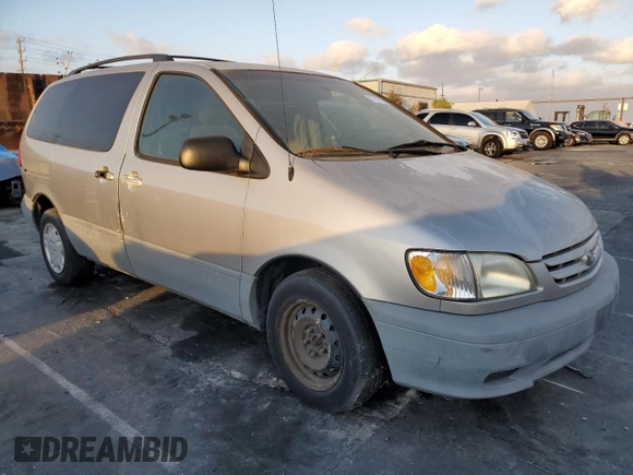 2003 Toyota Sienna CE with VIN 4T3ZF19C53U535060, listed as a Copart auction lot 77997484 with 97,598 mi miles and Clean Title. Bid and sale history available at carsss.com. Image 4.