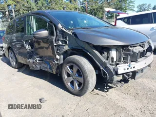 2018 Honda Odyssey EX z VIN 5FNRL6H5XJB100482, wystawiony jako IAAI lot #42616266 z przebiegiem 82 953 mil mil oraz . Historia ofert i sprzedaży dostępna na DreamBid. Obrazek 1.