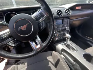 2017 Ford Mustang V6 with VIN 1FATP8EM9H5270027, listed as a Copart auction lot 54631965 with 55,166 mi miles and Salvage Title. Bid and sale history available at carsss.com. Image 9.