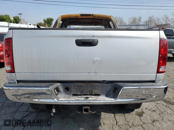 2003 Dodge Ram 2500 ST with VIN 3D7KU28D53G860482, listed as a Copart auction lot 43251844 with 0 mi miles and Salvage Title. Bid and sale history available at carsss.com. Image 6.