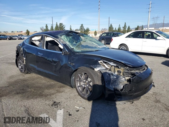 2018 Tesla Model 3 Long Range Battery with VIN 5YJ3E1EA2JF172233, listed as a Copart auction lot 50363685 with Not Provided miles and Salvage Title. Bid and sale history available at DreamBid. Image 4.