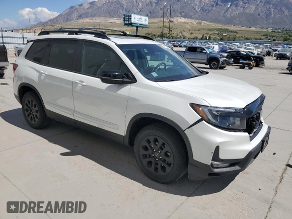2022 Honda Passport TrailSport with VIN 5FNYF8H65NB004885, listed as a Copart auction lot 54376465 with 79,516 mi miles and Salvage title. Bid and sale history available at DreamBid. Image 4.