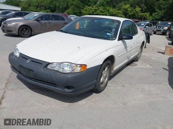 2004 Chevrolet Monte Carlo LS с VIN 2G1WW12E049202042, выставлен на аукционе IAAI как лот 42251491 с пробегом 171 112 миль миль и . История ставок и продаж доступна на DreamBid. Изображение 2.