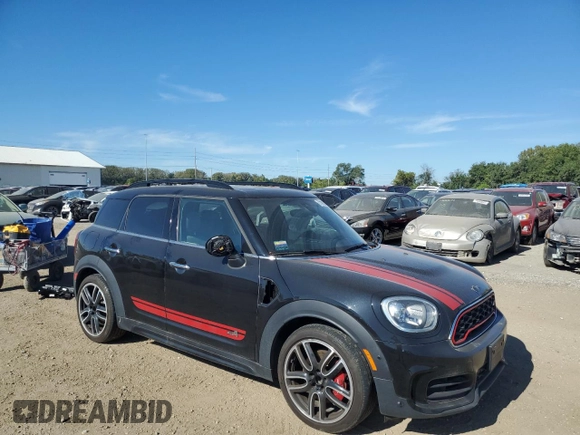 2019 MINI Countryman John Cooper Works with VIN WMZYV9C58K3F03103, listed as a Copart auction lot 72190344 with 23,680 mi miles and Salvage Title. Bid and sale history available at carsss.com. Image 4.