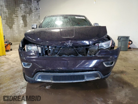 2019 Jeep Grand Cherokee Limited with VIN 1C4RJEBG2KC689827, listed as a Copart auction lot 56872615 with 96,376 mi miles and Salvage title. Bid and sale history available at DreamBid. Image 5.