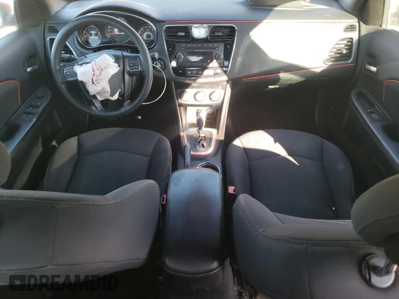 2013 Chrysler 200 LX with VIN 1C3CCBAG8DN724396, listed as a Copart auction lot 88875975 with 101,467 mi miles and Salvage Title. Bid and sale history available at carsss.com. Image 8.
