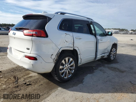 2018 Jeep Cherokee Overland with VIN 1C4PJLJB4JD519608, listed as a Copart auction lot 43204765 with 71,378 mi miles and Salvage title. Bid and sale history available at DreamBid. Image 3.