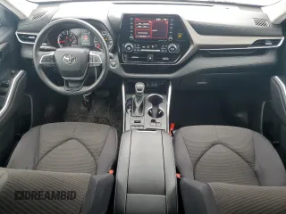 2022 Toyota Highlander LE with VIN 5TDBZRBHXNS183417, listed as a Copart auction lot 50680265 with 76,636 mi miles and Clean title. Bid and sale history available at DreamBid. Image 8.
