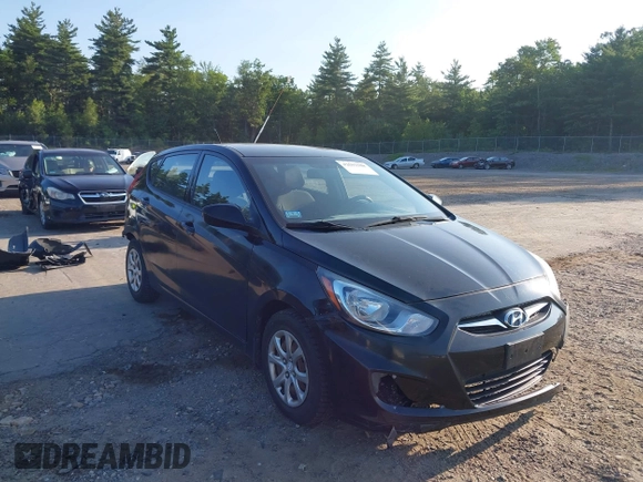 2013 Hyundai Accent GS with VIN KMHCT5AE7DU083576, listed as a IAAI auction lot 42693108 with 100,741 mi miles and . Bid and sale history available at DreamBid. Image 1.
