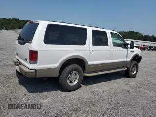 2003 Ford Excursion Eddie Bauer z VIN 1FMNU45SX3EC96238, wystawiony jako Copart lot #66727384 z przebiegiem Nie podano mil oraz Szkoda całkowita • Salvage title. Historia ofert i sprzedaży dostępna na DreamBid. Obrazek 3.