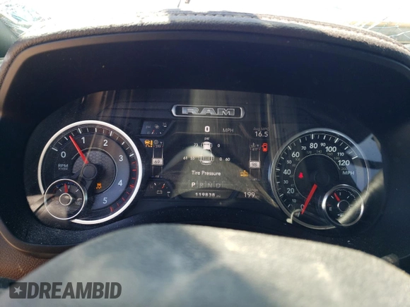 2021 Ram 3500 Laramie with VIN 3C63RRJL0MG536892, listed as a Copart auction lot 48868305 with 119,838 mi miles and Salvage Title. Bid and sale history available at carsss.com. Image 9.