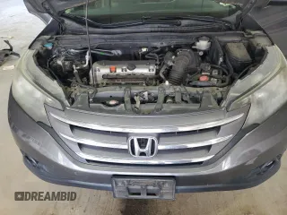 2012 Honda CR-V EX-L with VIN 2HKRM4H70CH602781, listed as a Copart auction lot 52004255 with 117,629 mi miles and Salvage Title. Bid and sale history available at carsss.com. Image 12.