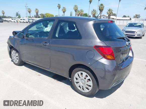 2015 Toyota Yaris L with VIN VNKJTUD33FA053390, listed as a IAAI auction lot 42100665 with 207,939 mi miles and . Bid and sale history available at carsss.com. Image 3.
