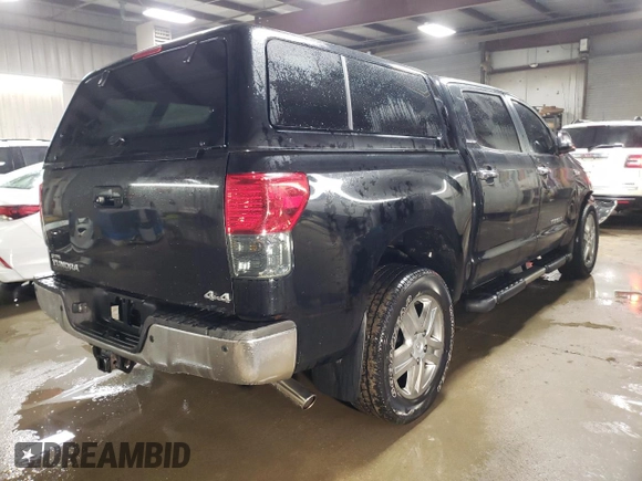 2008 Toyota Tundra 4WD Truck LTD with VIN 5TFDV581X8X047262, listed as a Copart auction lot 50745855 with 113,760 mi miles and Salvage Title. Bid and sale history available at carsss.com. Image 3.