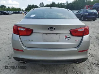 2015 Kia Optima LX with VIN KNAGM4A7XF5583532, listed as a Copart auction lot 60408125 with 108,622 mi miles and Clean title. Bid and sale history available at DreamBid. Image 6.