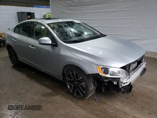 2017 Volvo S60 Dynamic with VIN YV140MTL4H2433569, listed as a Copart auction lot 49250825 with 58,876 mi miles and Salvage Title. Bid and sale history available at carsss.com. Image 4.