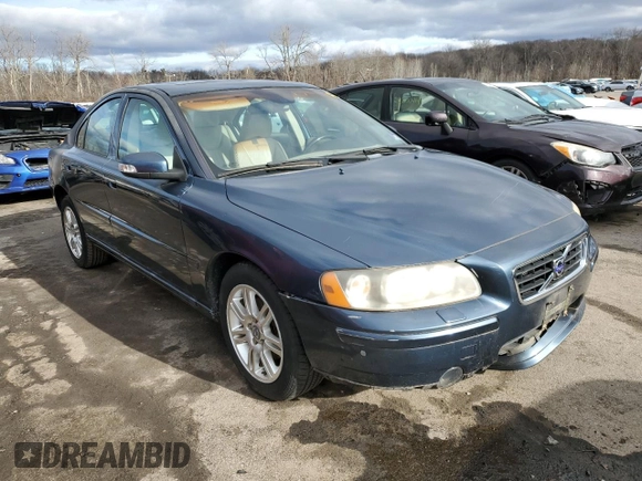 2007 Volvo S60 2.5L Turbo with VIN YV1RH592472610610, listed as a Copart auction lot 85369264 with 66,359 mi miles and Clean Title. Bid and sale history available at carsss.com. Image 4.