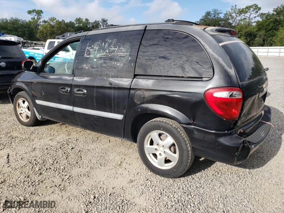2006 Dodge Caravan SXT with VIN 1D4GP45R46B738943, listed as a Copart auction lot 70921874 with 0 mi miles and Salvage Title. Bid and sale history available at carsss.com. Image 2.