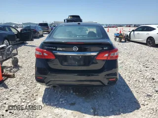 2017 Nissan Sentra S with VIN 3N1AB7AP8HY260668, listed as a Copart auction lot 51239605 with 123,133 mi miles and Clean Title. Bid and sale history available at carsss.com. Image 6.