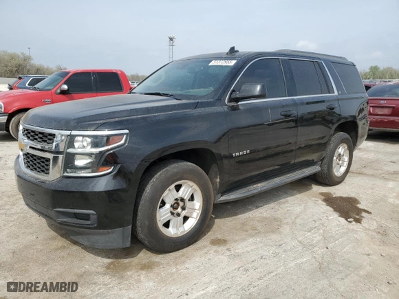 2017 Chevrolet Tahoe LT with VIN 1GNSKBKCXHR183265, listed as a Copart auction lot 51372955 with 197,724 mi miles and Salvage Title. Bid and sale history available at carsss.com. Image 1.