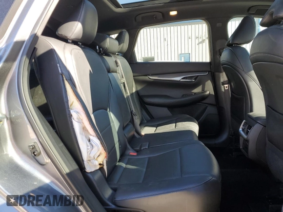 2022 Infiniti QX50 LUXE with VIN 3PCAJ5BA4NF107923, listed as a Copart auction lot 87130194 with 37,237 mi miles and Salvage Title. Bid and sale history available at carsss.com. Image 11.