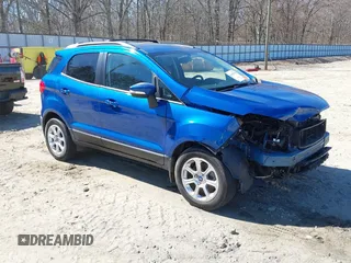 2018 Ford EcoSport SE z VIN MAJ3P1TE2JC178293, wystawiony jako IAAI lot #41683954 z przebiegiem 119 093 mil mil oraz . Historia ofert i sprzedaży dostępna na DreamBid. Obrazek 1.