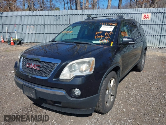 2011 GMC Acadia SLT1 with VIN 1GKKVRED2BJ211678, listed as a IAAI auction lot 41772208 with 147,485 mi miles and . Bid and sale history available at DreamBid. Image 2.