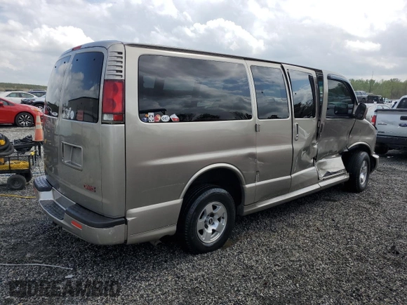 2002 GMC Savana z VIN 1GDFG65R221108418, wystawiony jako Copart lot #51793385 z przebiegiem 150 466 mil mil oraz Szkoda całkowita • Salvage title. Historia ofert i sprzedaży dostępna na DreamBid. Obrazek 3.