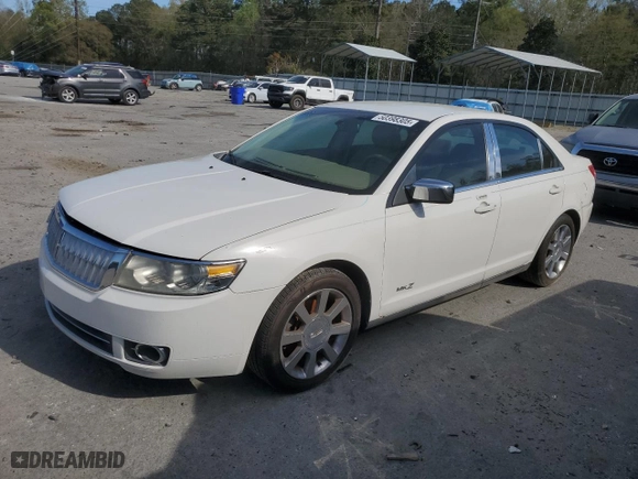 2008 Lincoln MKZ with VIN 3LNHM26T68R644789, listed as a Copart auction lot 50398305 with 188,058 mi miles and Salvage Title. Bid and sale history available at carsss.com. Image 1.