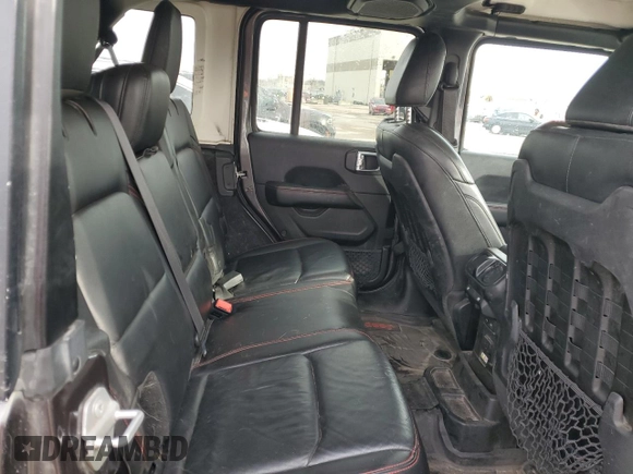 2018 Jeep Wrangler Unlimited Rubicon with VIN 1C4HJXFG7JW167144, listed as a Copart auction lot 48066285 with 132,399 mi miles and Salvage title. Bid and sale history available at DreamBid. Image 11.