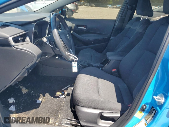 2019 Toyota Corolla Hatchback SE with VIN JTNK4RBE3K3035025, listed as a Copart auction lot 67957734 with 187,684 mi miles and Salvage Title. Bid and sale history available at carsss.com. Image 7.