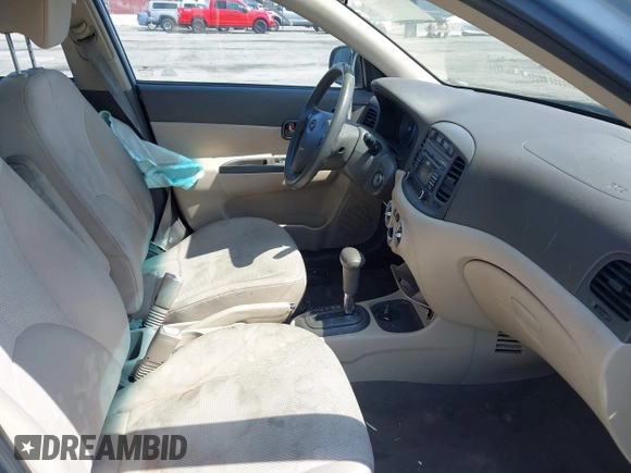 2011 Hyundai Accent GLS with VIN KMHCN4AC5BU620770, listed as a IAAI auction lot 42086165 with 233,404 mi miles and . Bid and sale history available at DreamBid. Image 5.