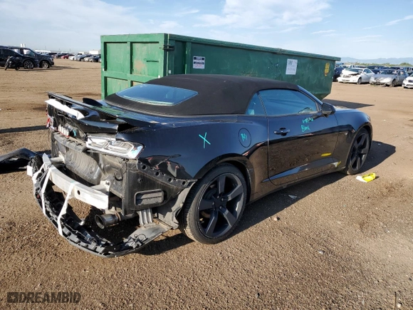 2016 Chevrolet Camaro 2LT with VIN 1G1FD3DS5G0166710, listed as a Copart auction lot 65933244 with 58,960 mi miles and Salvage Title. Bid and sale history available at carsss.com. Image 3.